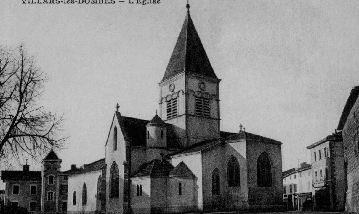 L'eglise de Villars-les-Dombes