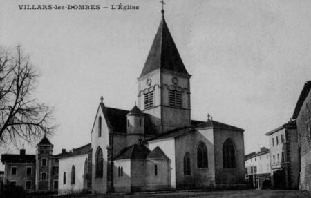 L'eglise de Villars-les-Dombes